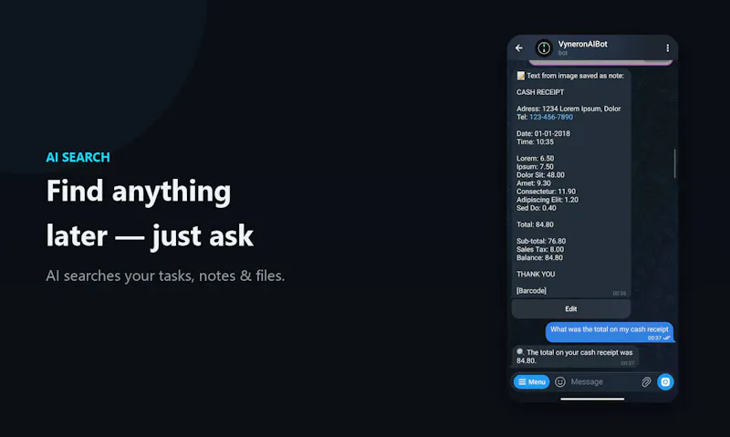 Vyneron screenshot 4