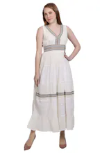 96013 NATURAL DYE BEACH DRESS gallery image