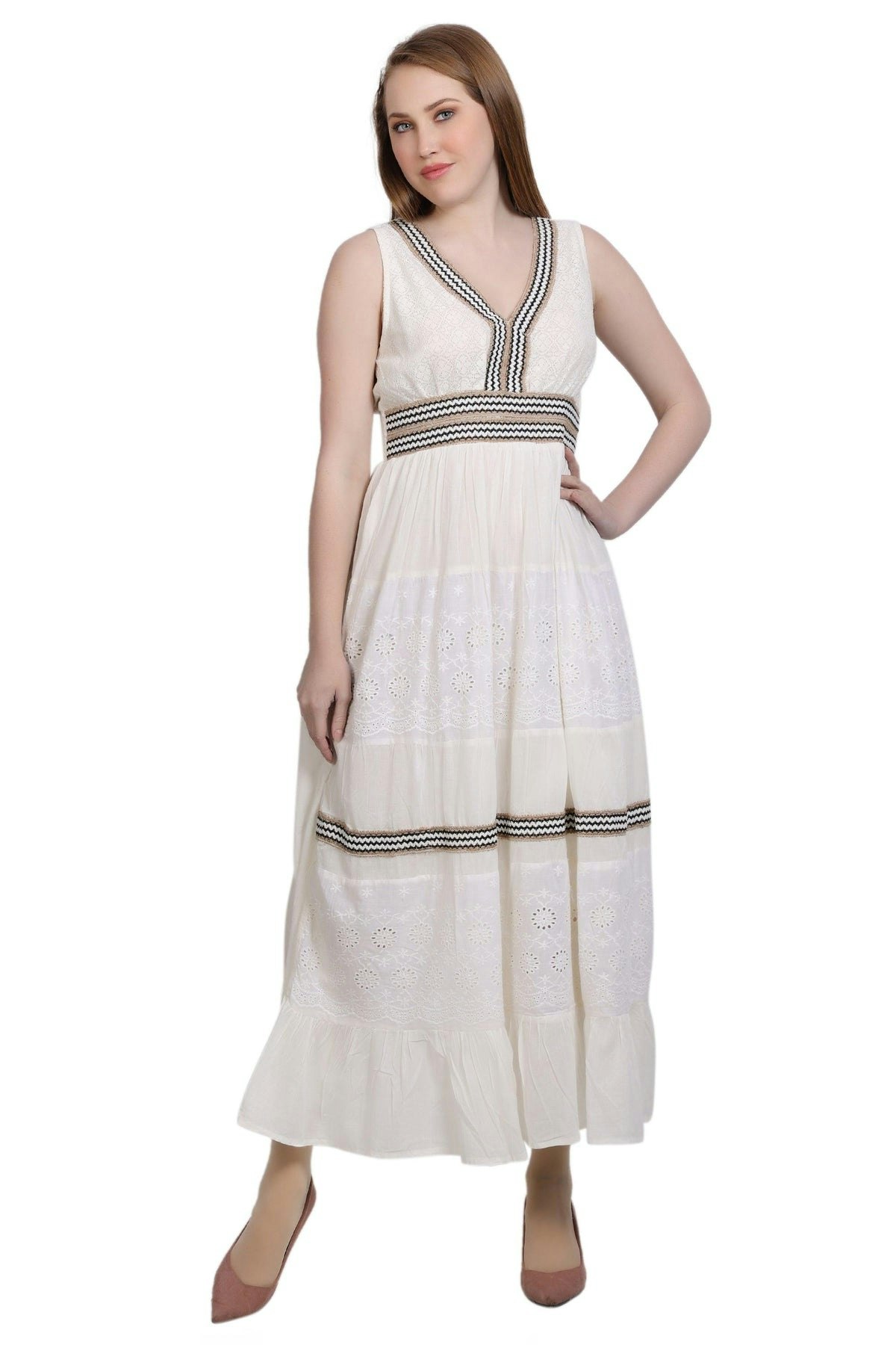 96013 natürliches Farbstoffstrandkleid media 1