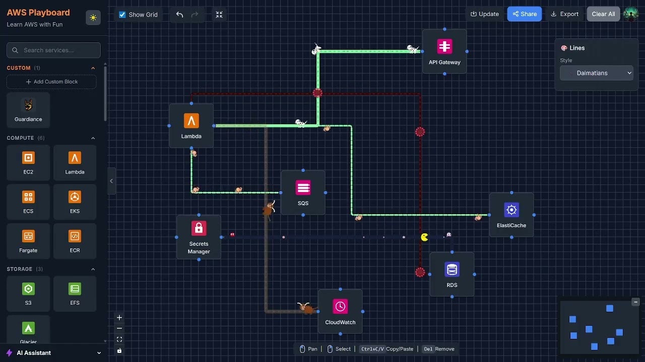 AWS Playboard gallery image