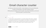 Gmail character counter image