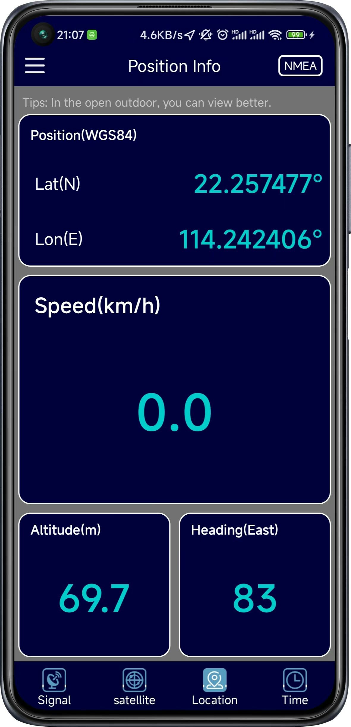 GPS 테스트 도구 (GNSS 뷰어) - 위성 정보 시각화를위한 좋은 앱! 미디어 3
