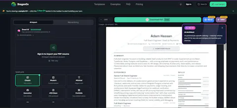 DragonCV gallery image