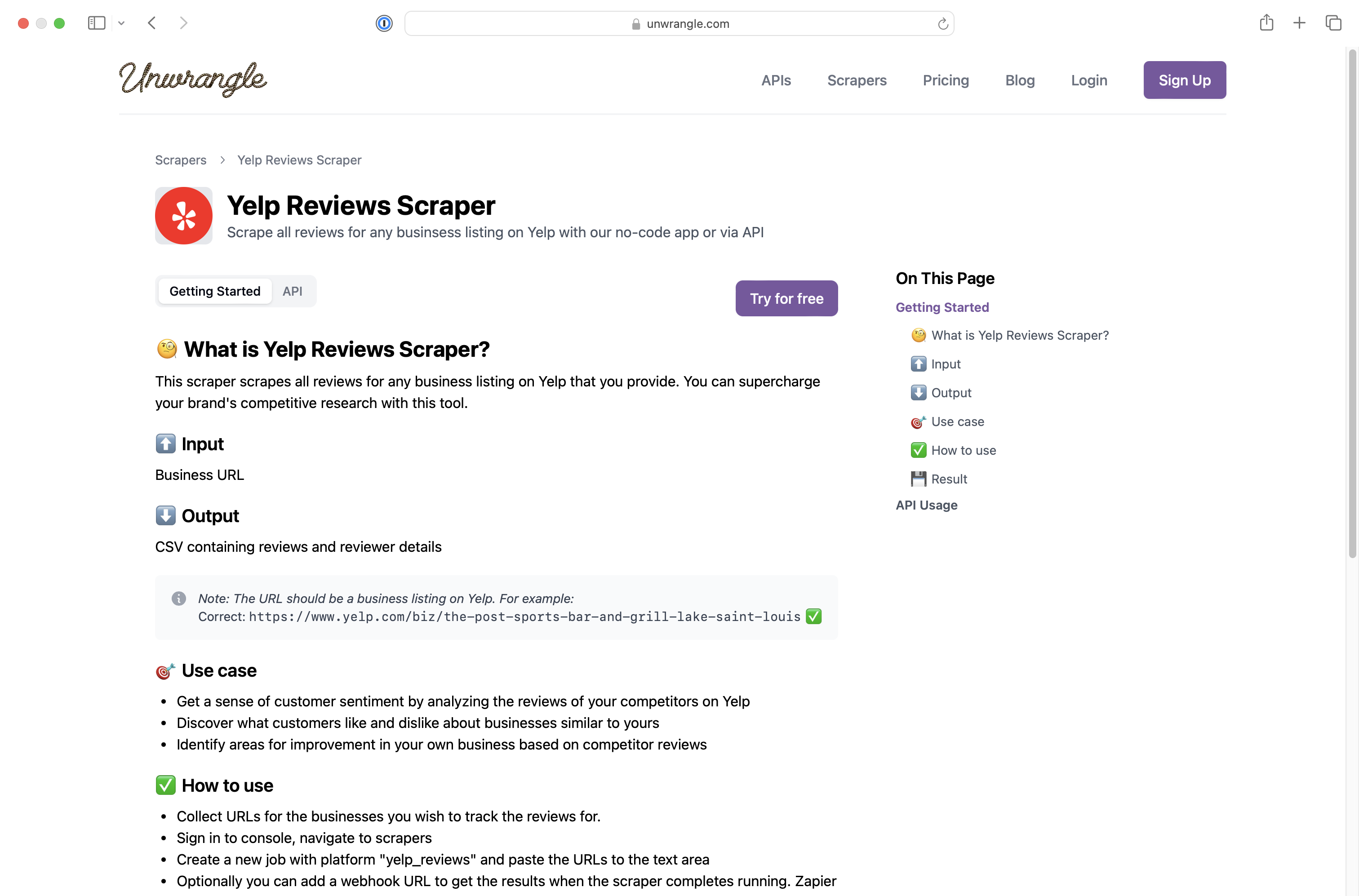 Yelp bewertet Schaber von Auspacken media 5