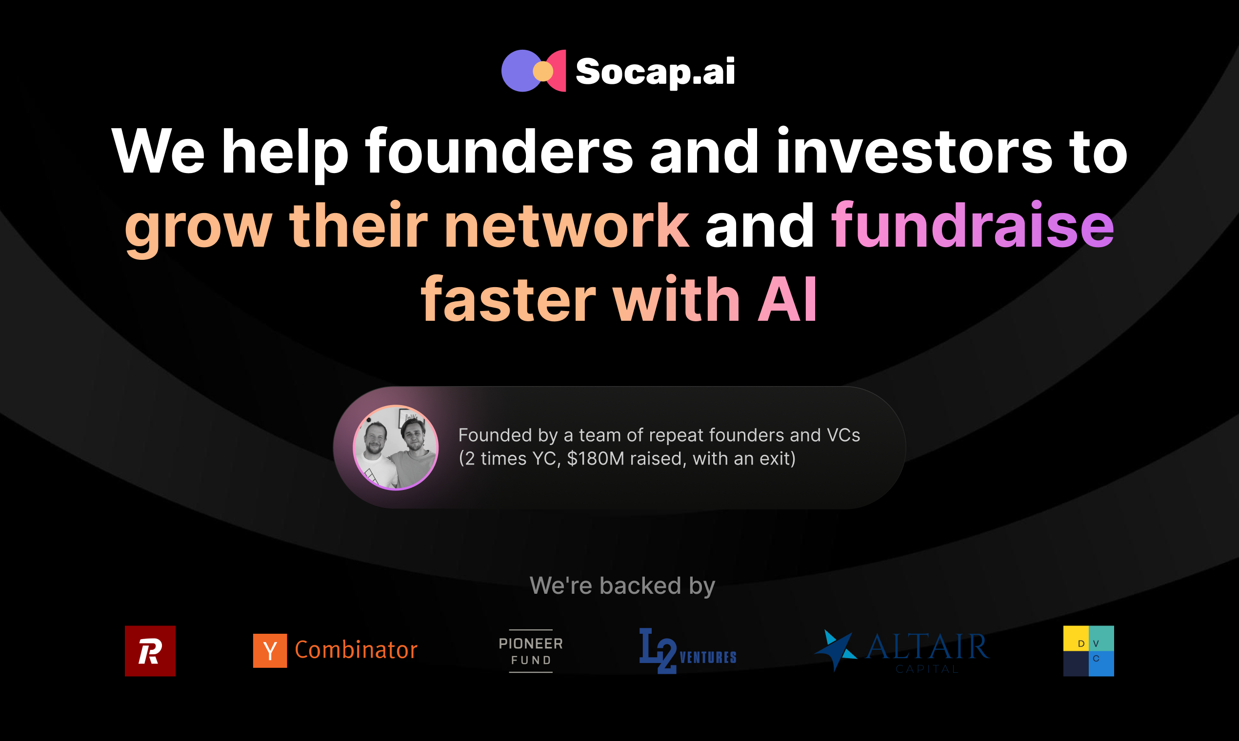 startuptile Socap.ai-Grow your network and fundraise faster with AI