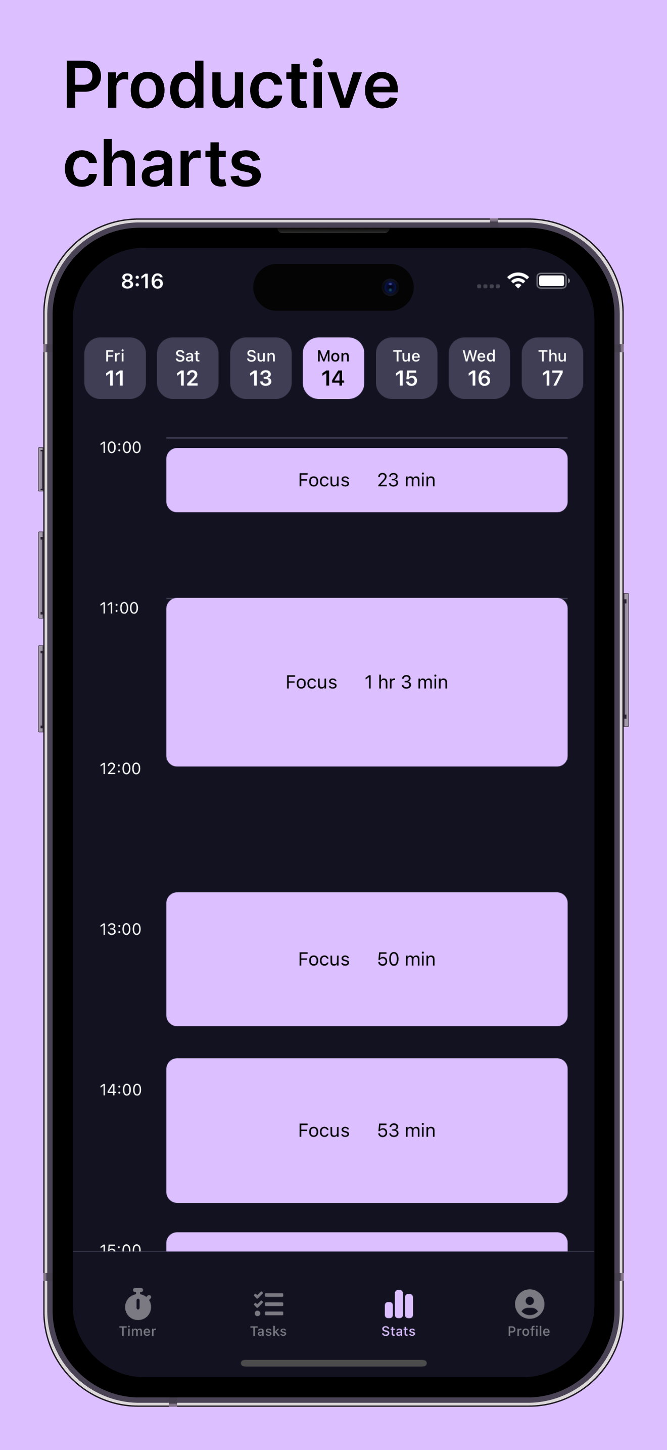 Flowmo für Mobilgeräte - Flexibler Pomodoro, der Ihren Flusszustand nicht durchbricht Medien 3