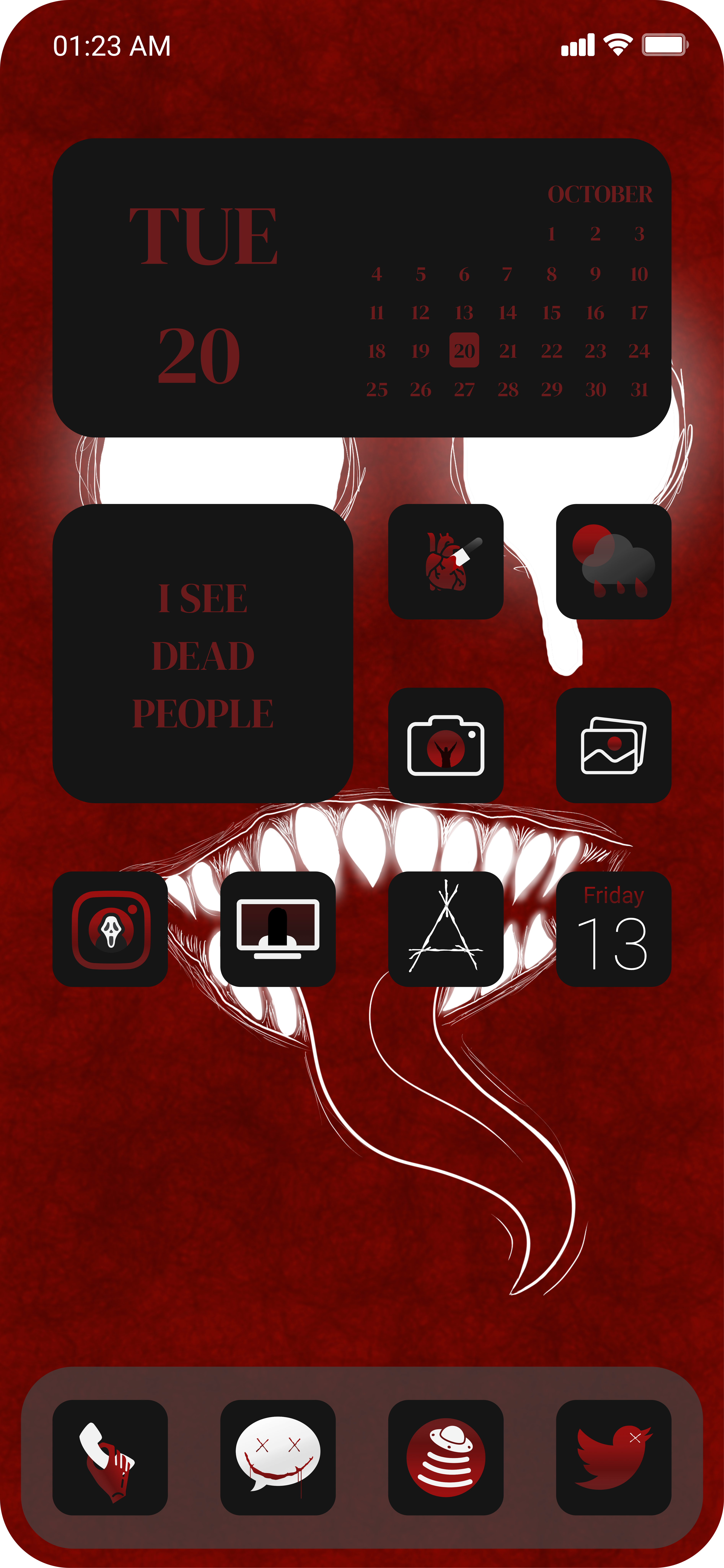 Spooky Ios14 Icons for Halloween gallery image