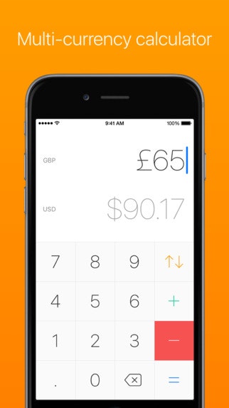 Currency – Free Currency Converter for iOS gallery image