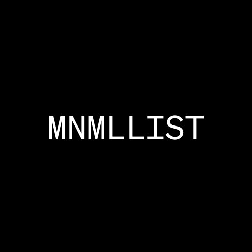 MNMLLIST logo