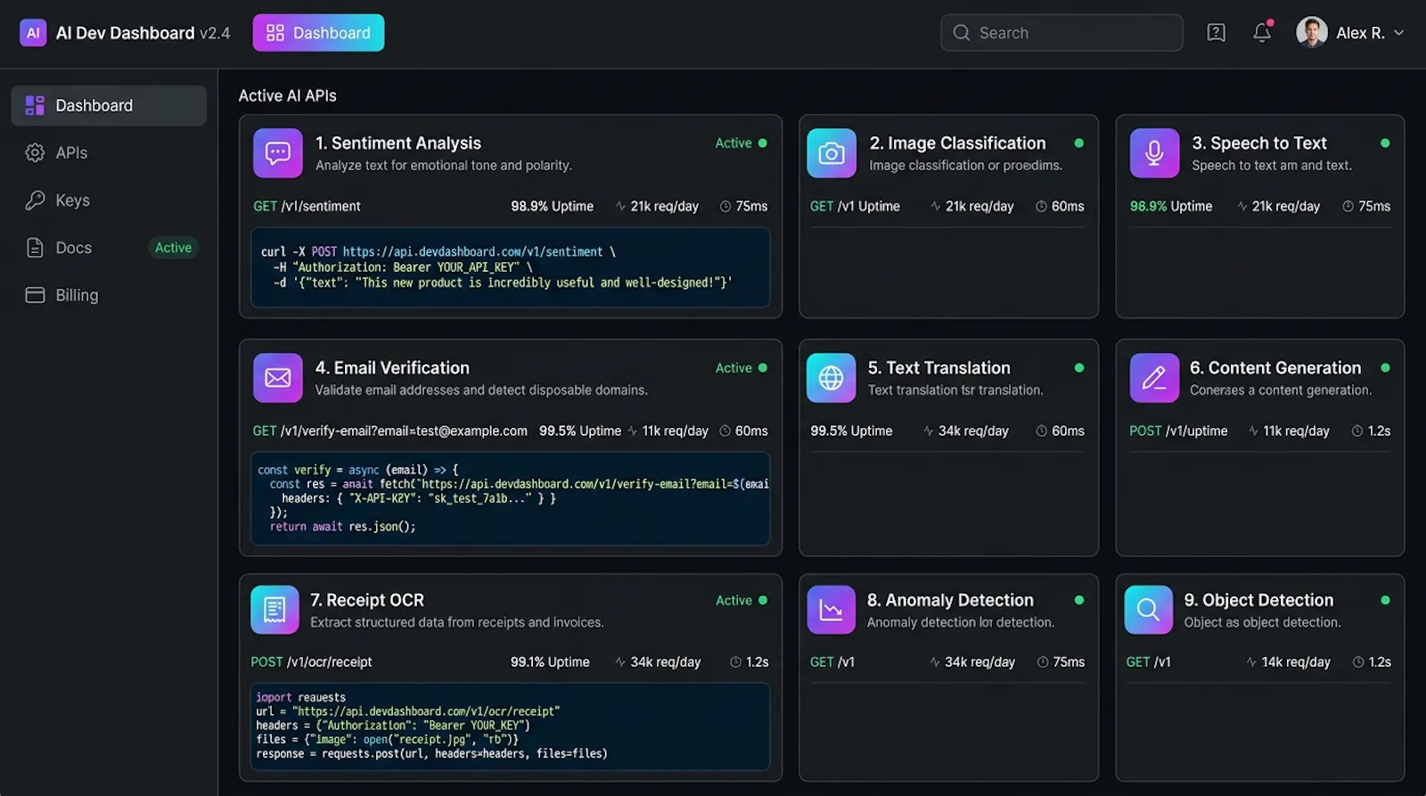 Micro-SaaS AI Agent Suite screenshot 1
