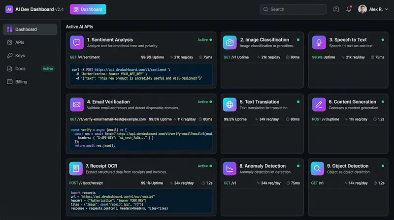 Micro-SaaS AI Agent Suite screenshot 1