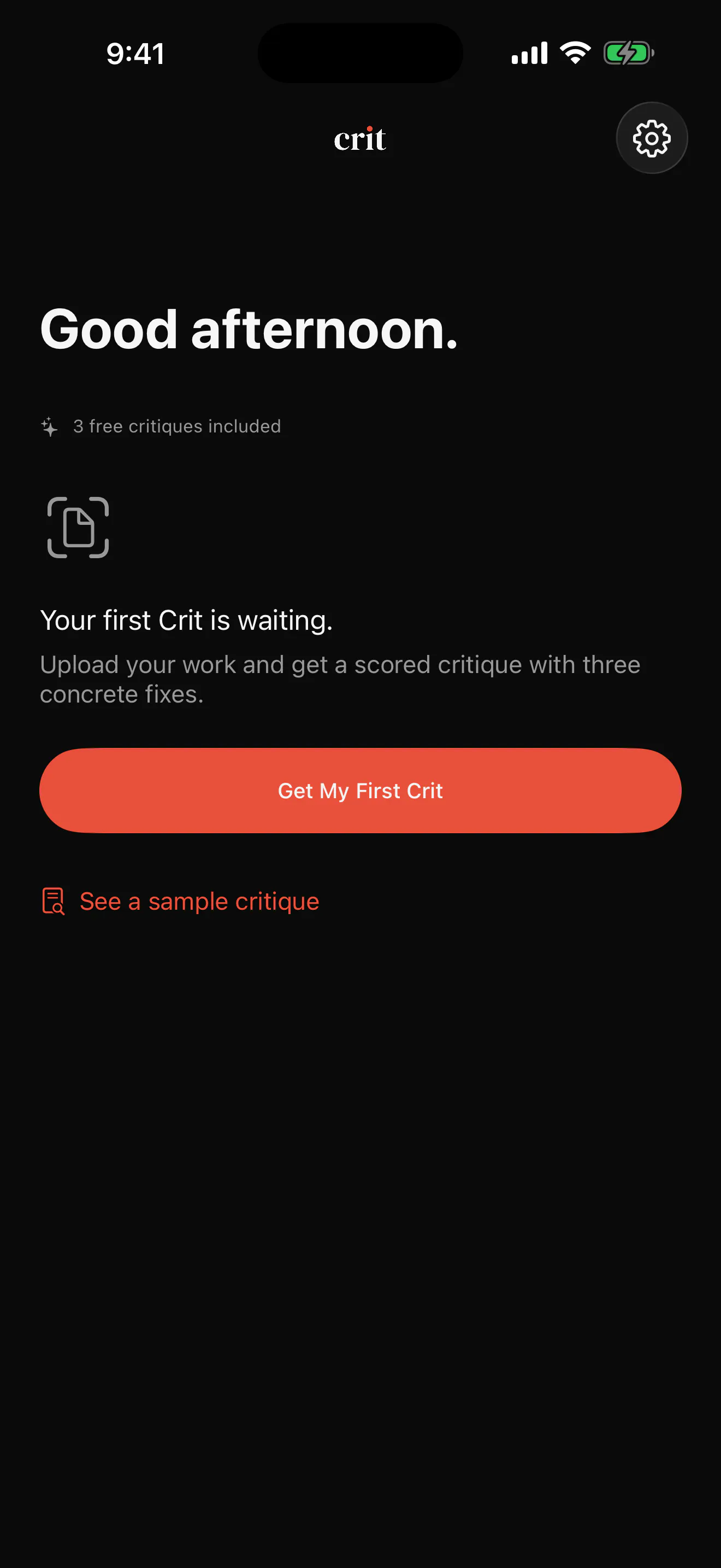 Crit: AI Design Advisor gallery image