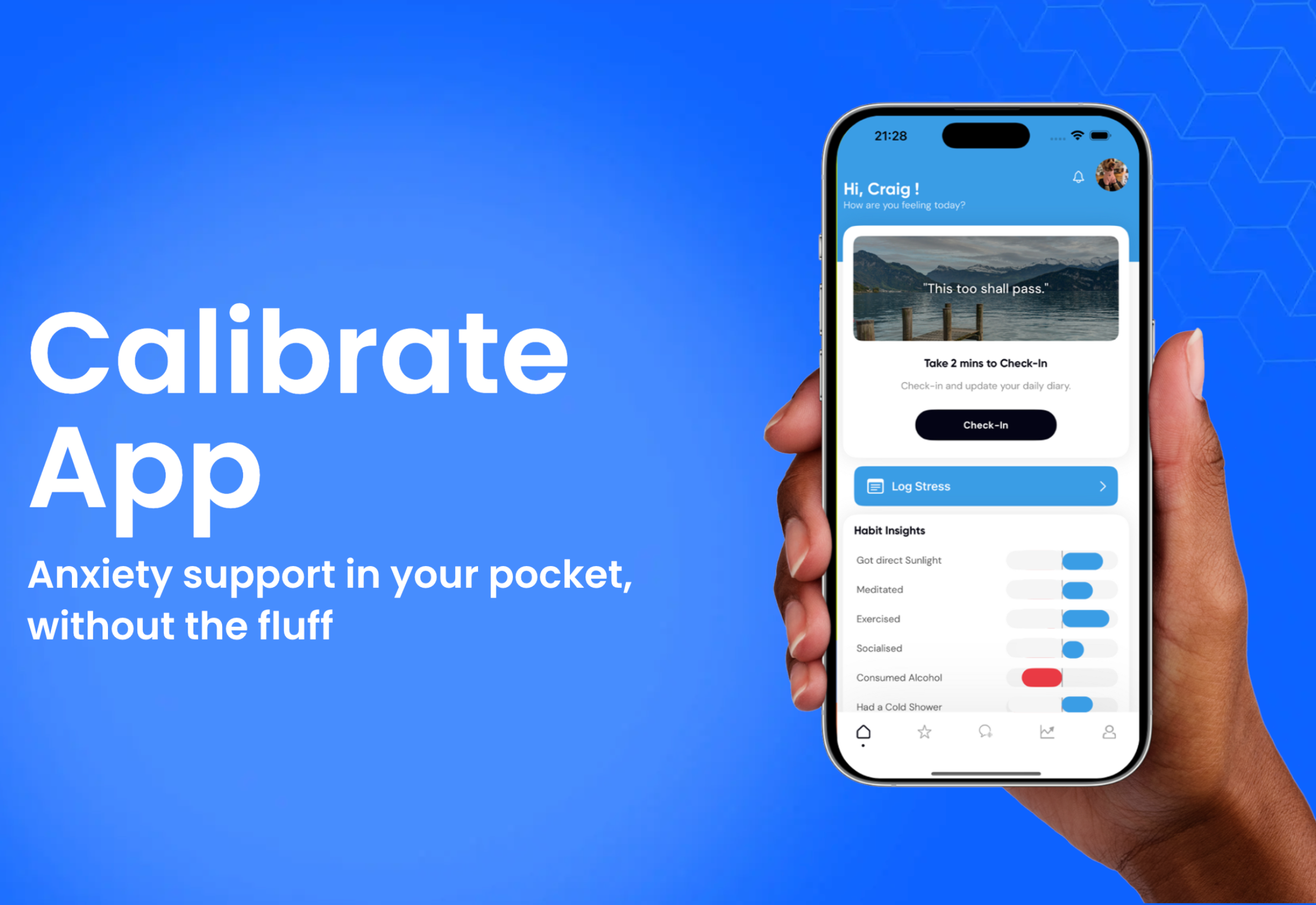 Calibrate - Main product screenshot demonstrating key features and user interface
