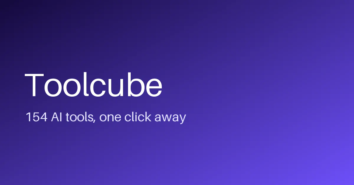 Toolcube gallery image