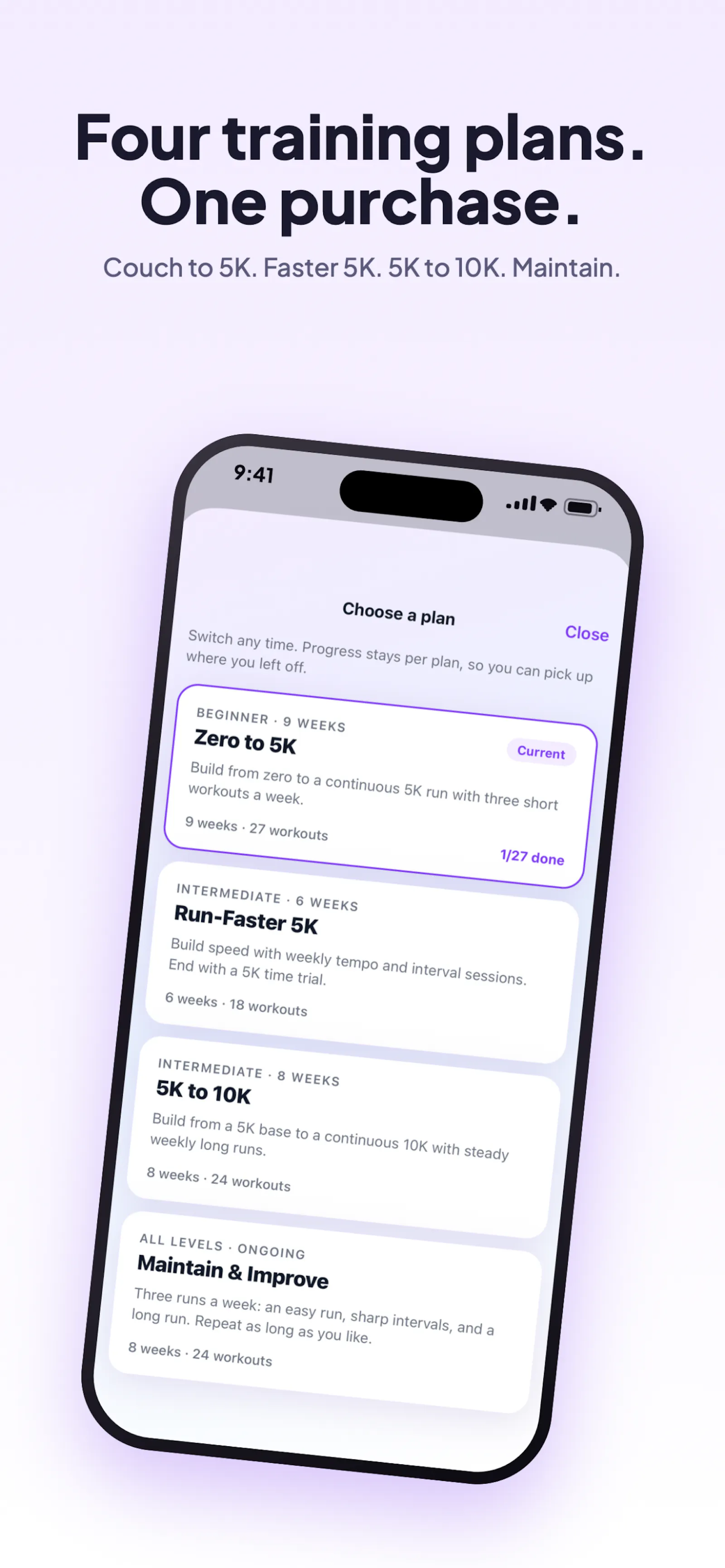 Pace: Couch to 5K Run Coach screenshot 3