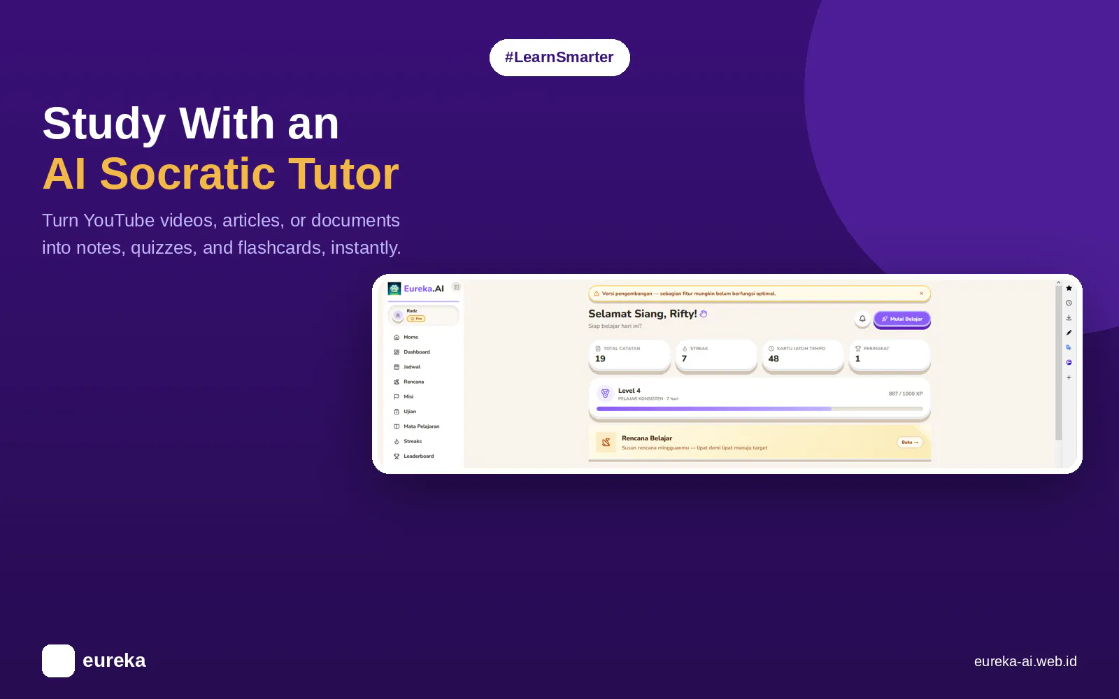 Eureka.AI — Socratic AI Study Tutor gallery image
