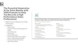 Ultimate Generative AI for Sales Bundle media 2