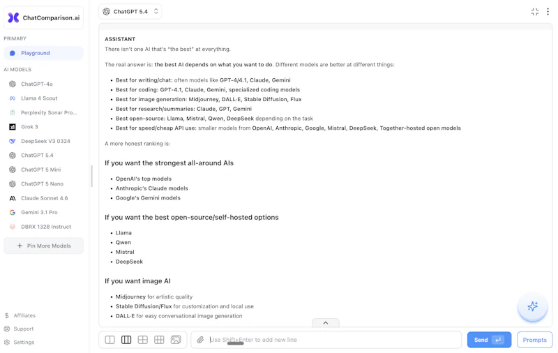 ChatComparison screenshot 6