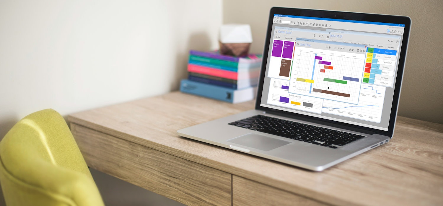 MyGANTT 2026 - Main product screenshot demonstrating key features and user interface