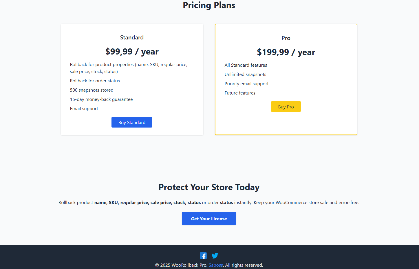 वूरोलबैक प्रो - तुरंत रोलबैक WooCommerce उत्पाद और आदेश संपादन मीडिया 5