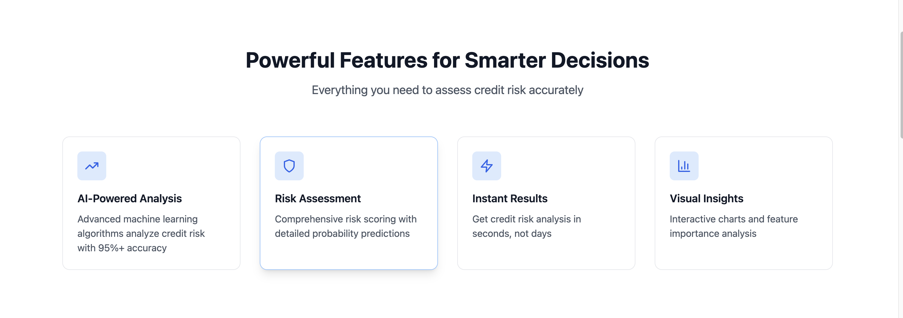 AI credit risk analyser gallery image