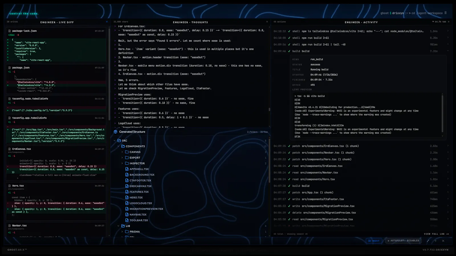 Code Reality™ — GHOST.OS.X + Sanctuary screenshot 2