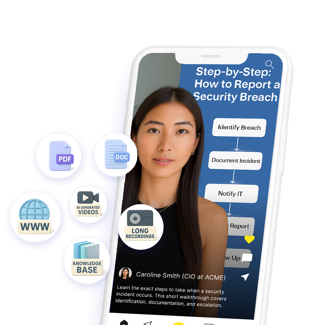 Pergamino — Short Videos for Enterprise - Screenshot 2 showing product features and functionality