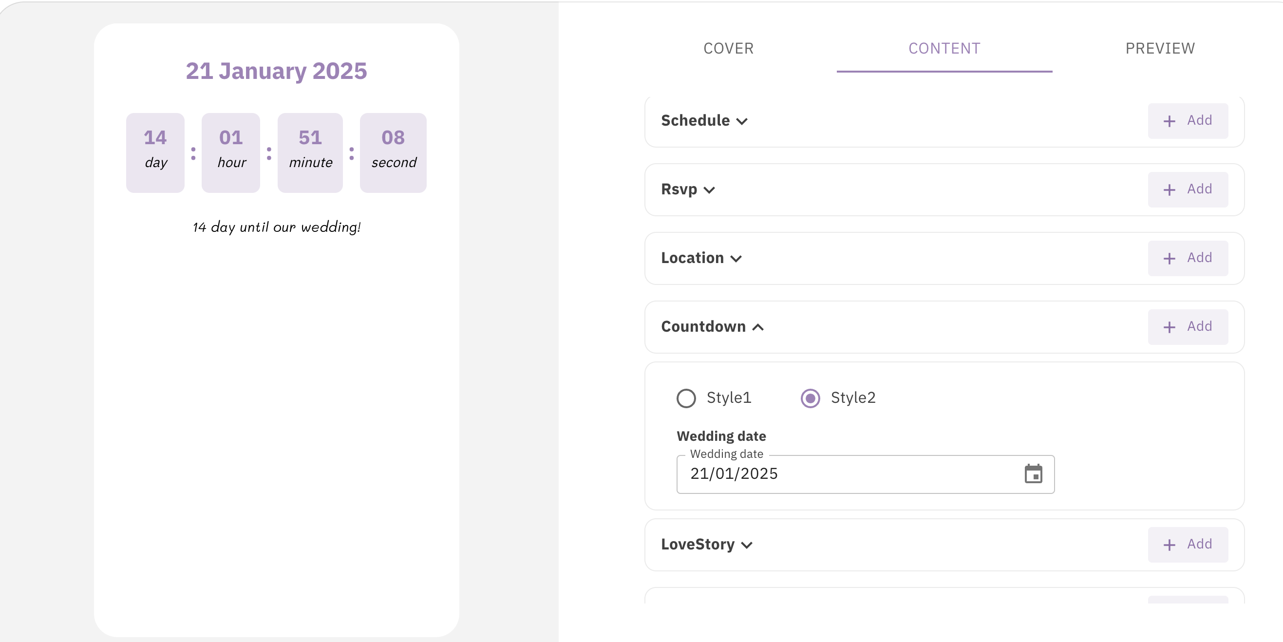 Smallmoly - Создайте собственное мобильное приглашение медиа 4
