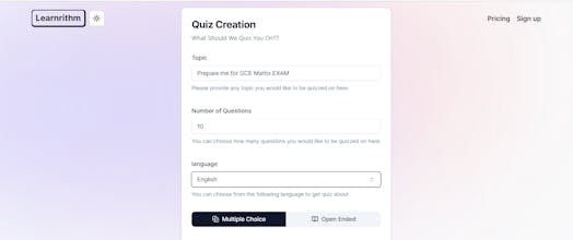 Learnrithm AI Quiz gallery image