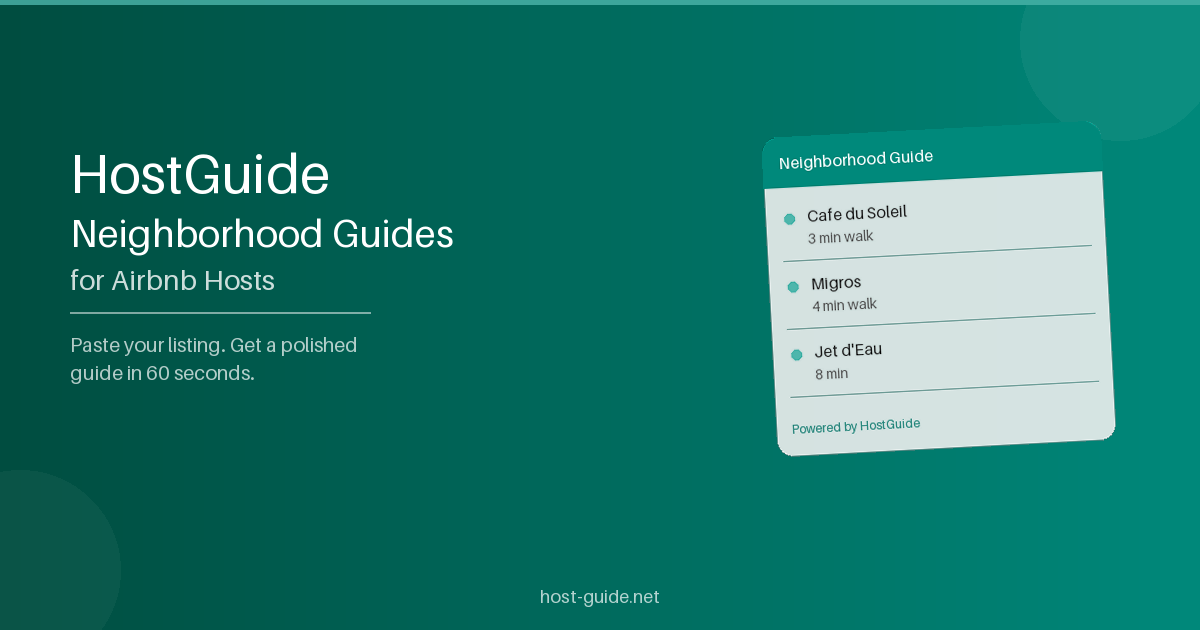 HostGuide gallery image