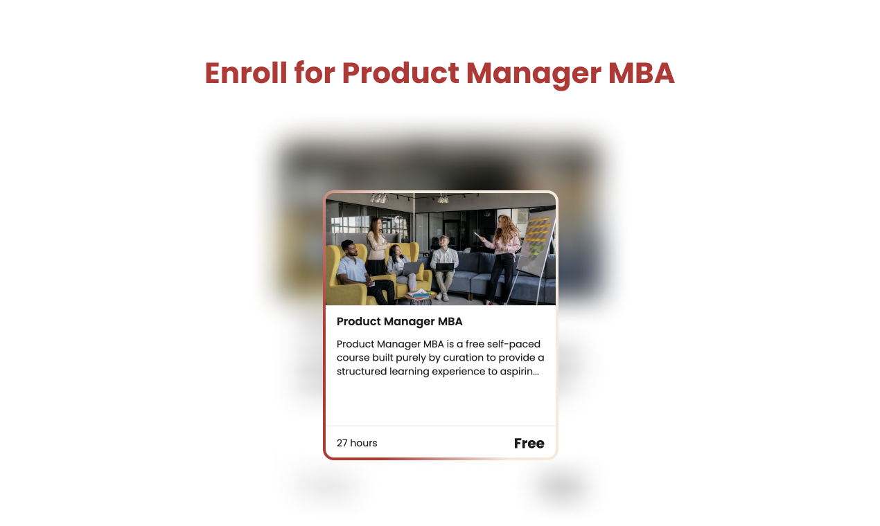 제품 관리자 MBA - 제품에서 시작해야 할 유일한 과정 미디어 7