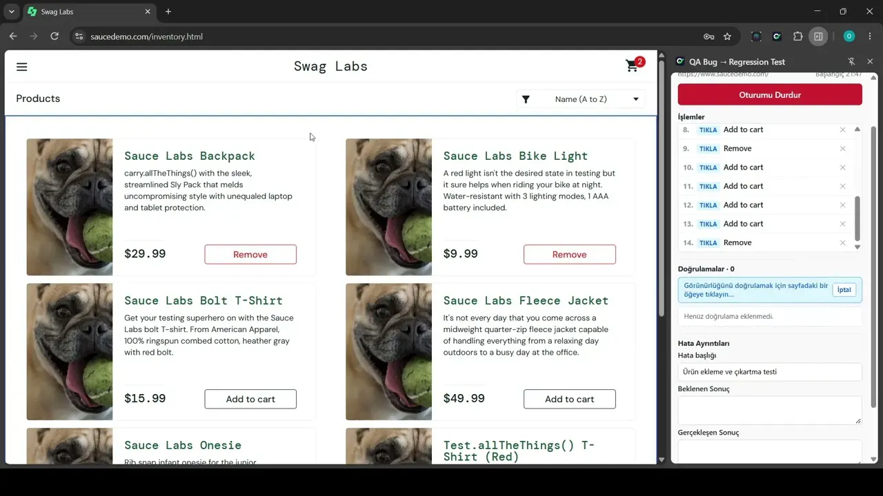 QA Bug → Regression Test gallery image