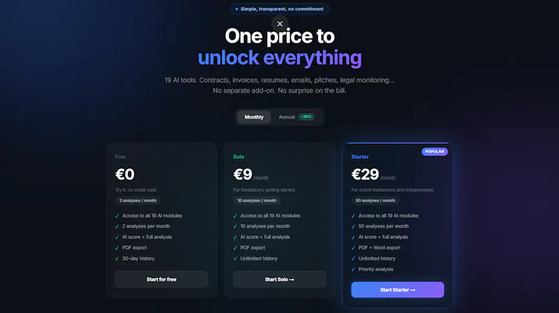 WorkHive screenshot 2