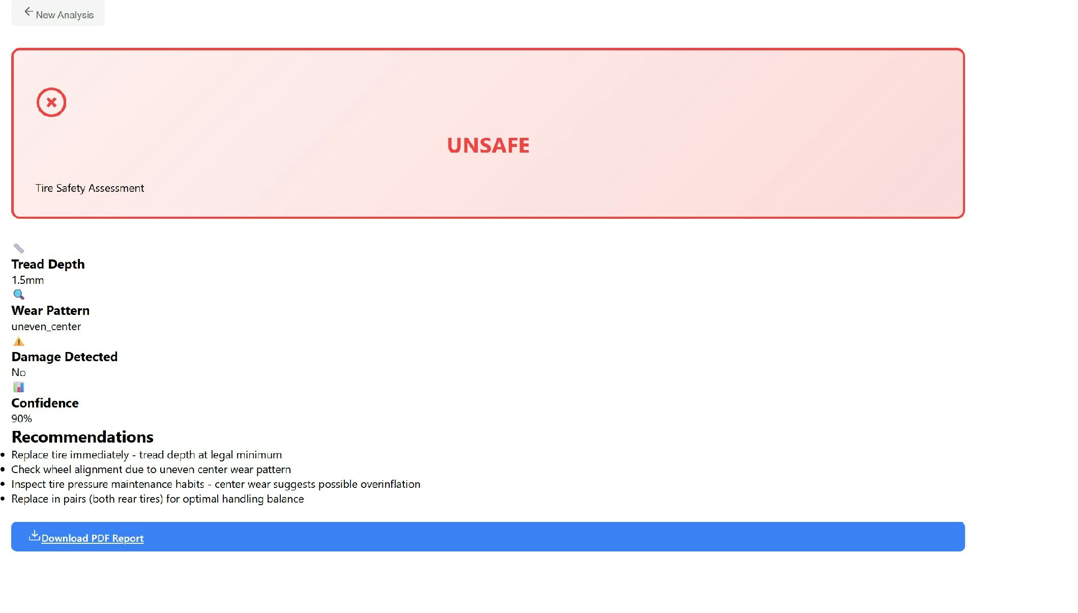 AI Tire Inspector gallery image