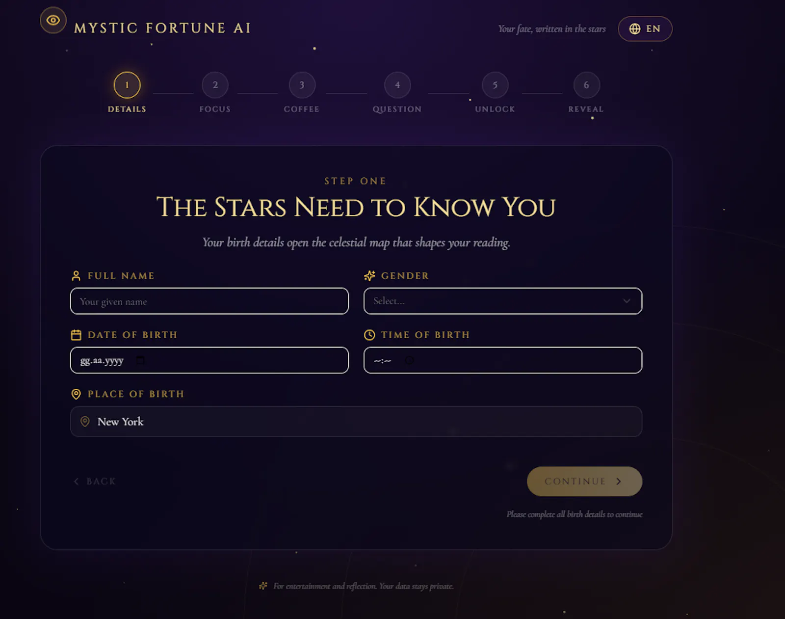 AstrologyAI screenshot 1