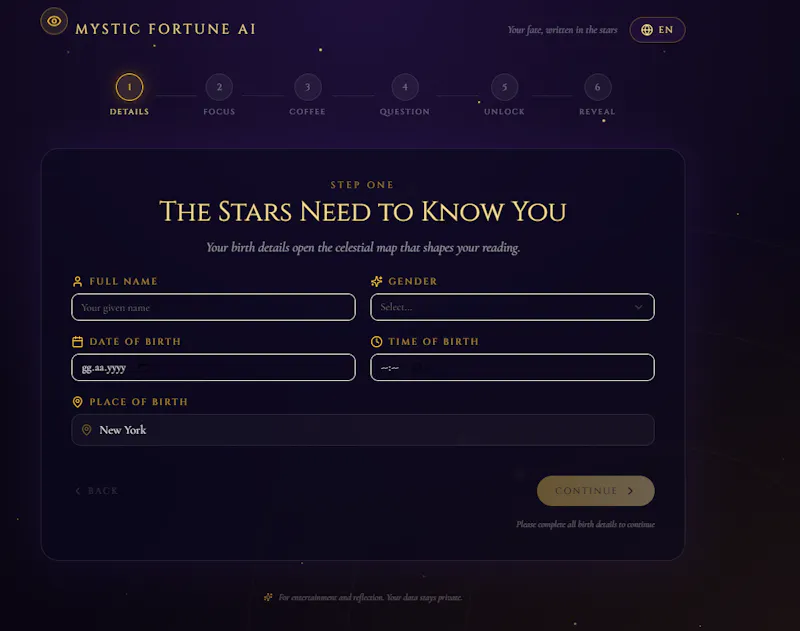AstrologyAI screenshot 1