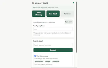 AI Memory Vault gallery image