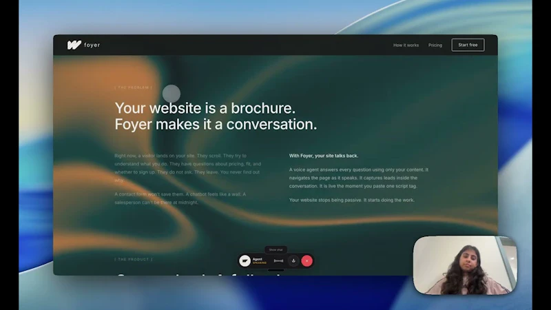 Foyer screenshot 1 (video preview)