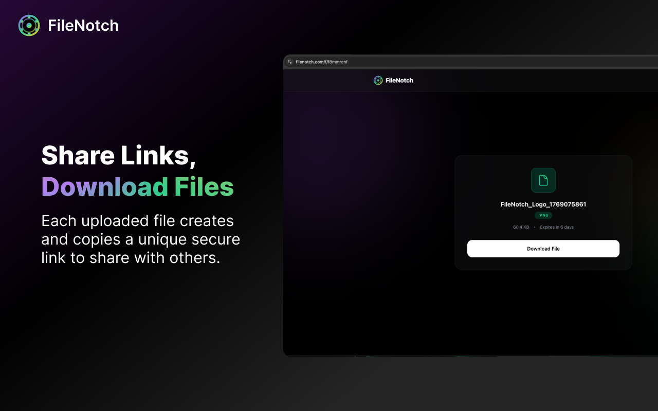 FileNotch - Screenshot 4 showing product features and functionality