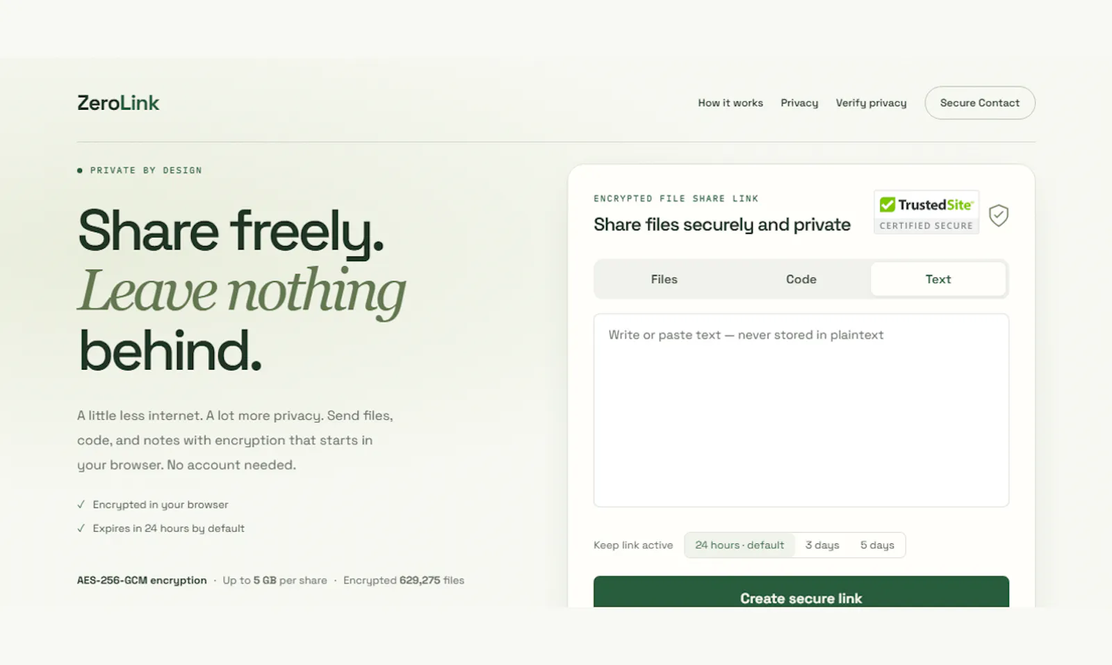 Zero Link screenshot 3
