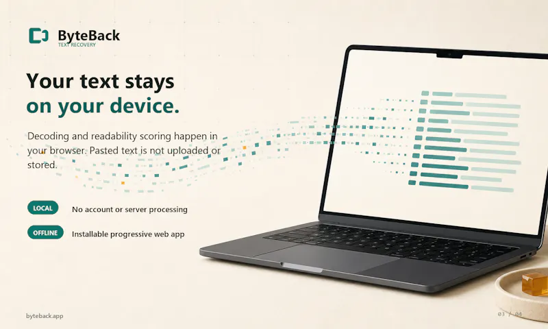 ByteBack screenshot 5