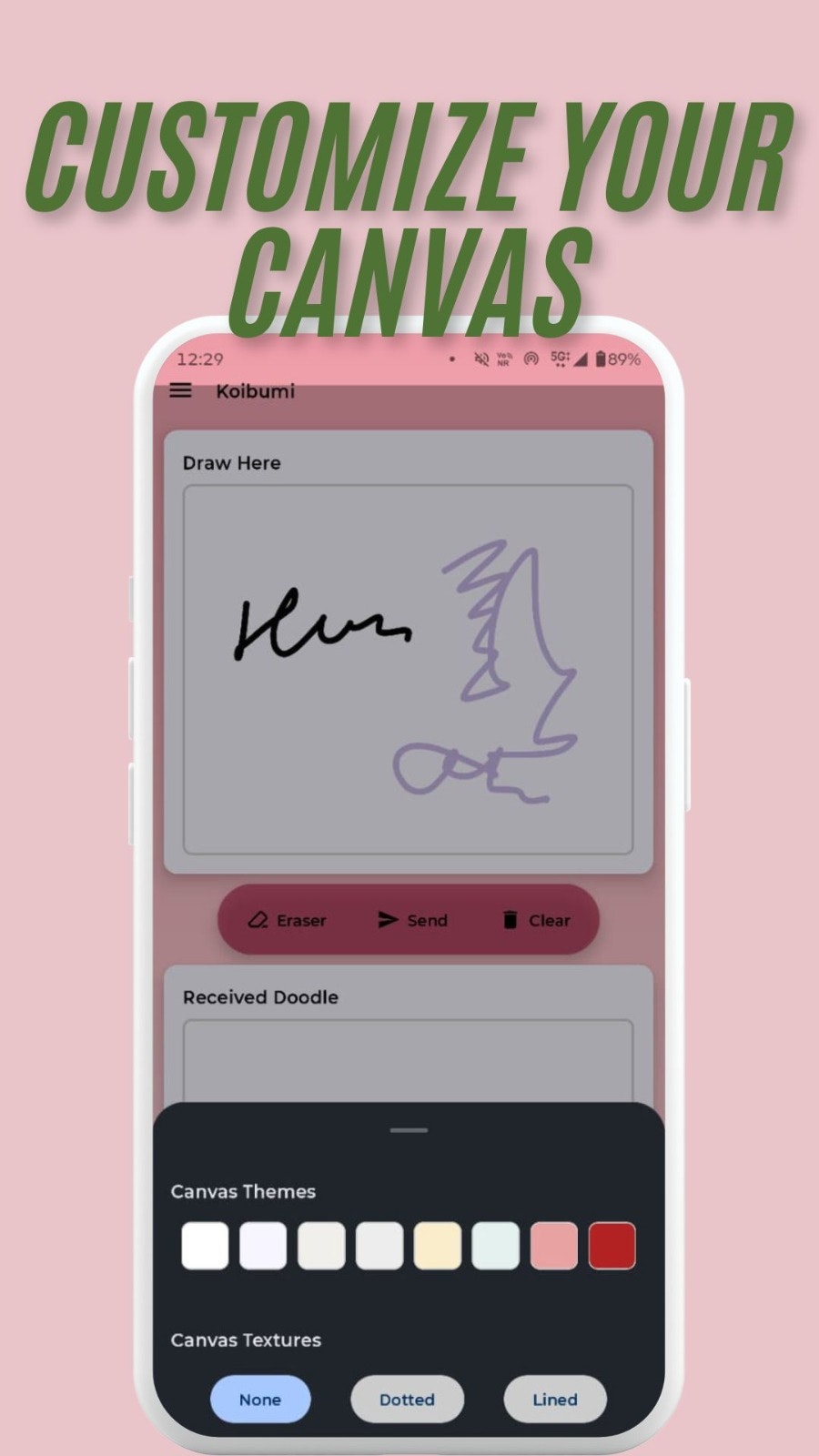 Koibumi - doodle sharing app gallery image