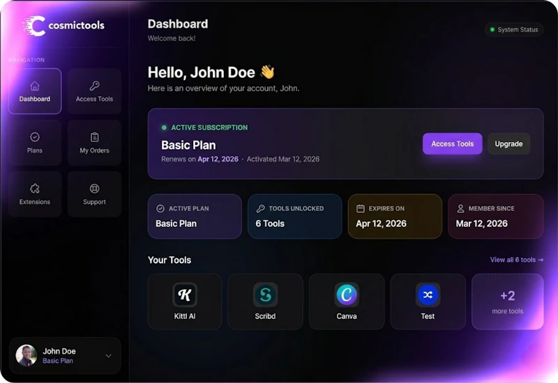 Cosmic Tools screenshot 1