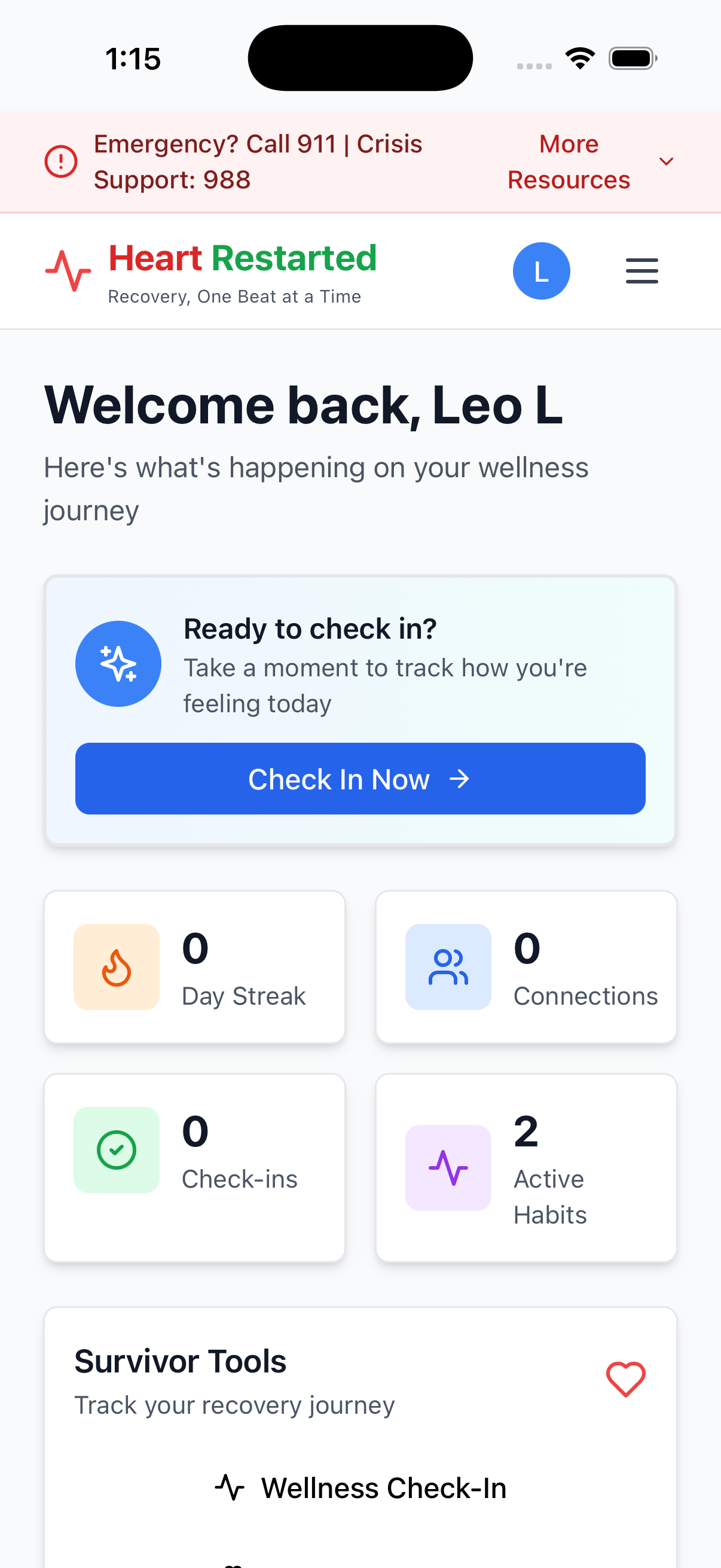 Heart Restarted - Screenshot 3 showing product features and functionality