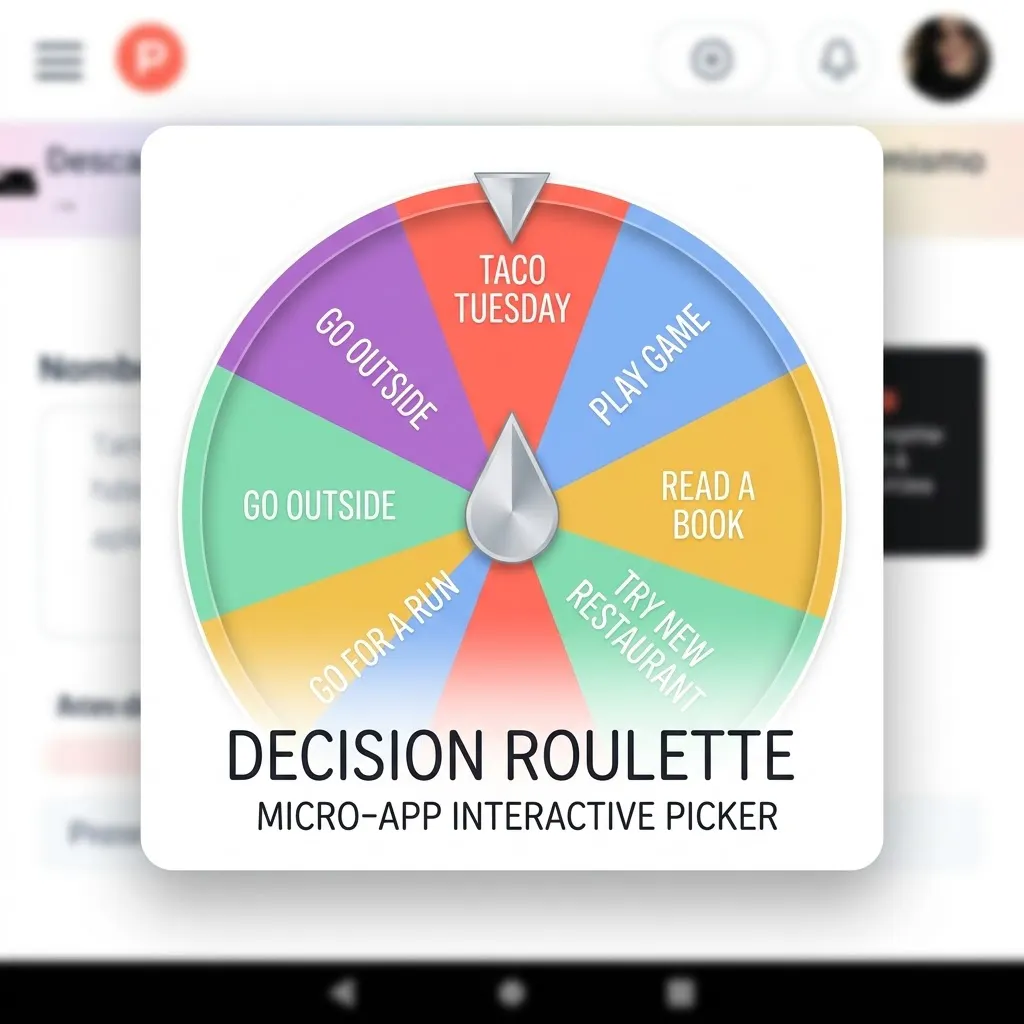 Decision Roulette