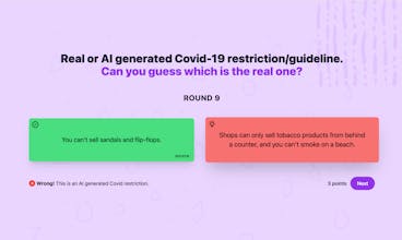 GPT-3 Generated Covid Restrictions gallery image