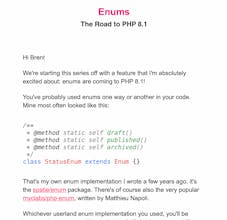 The Road to PHP 8.1 gallery image