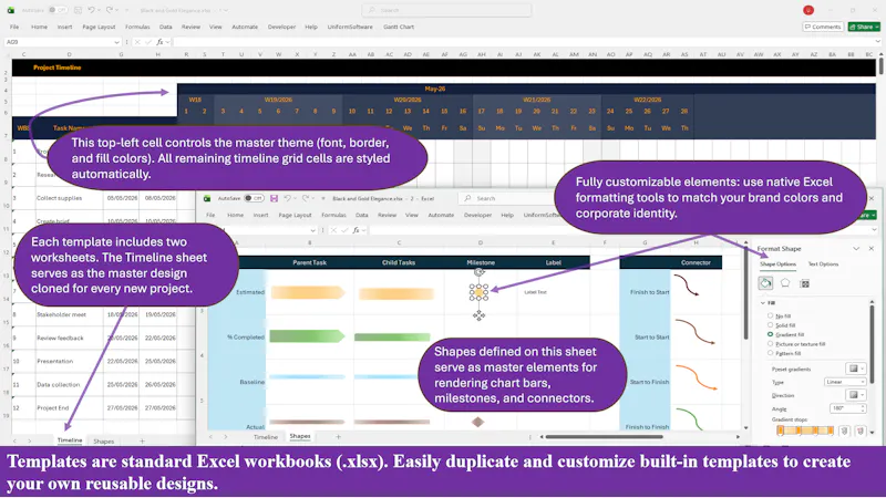 Timeline & Project Planner screenshot 8