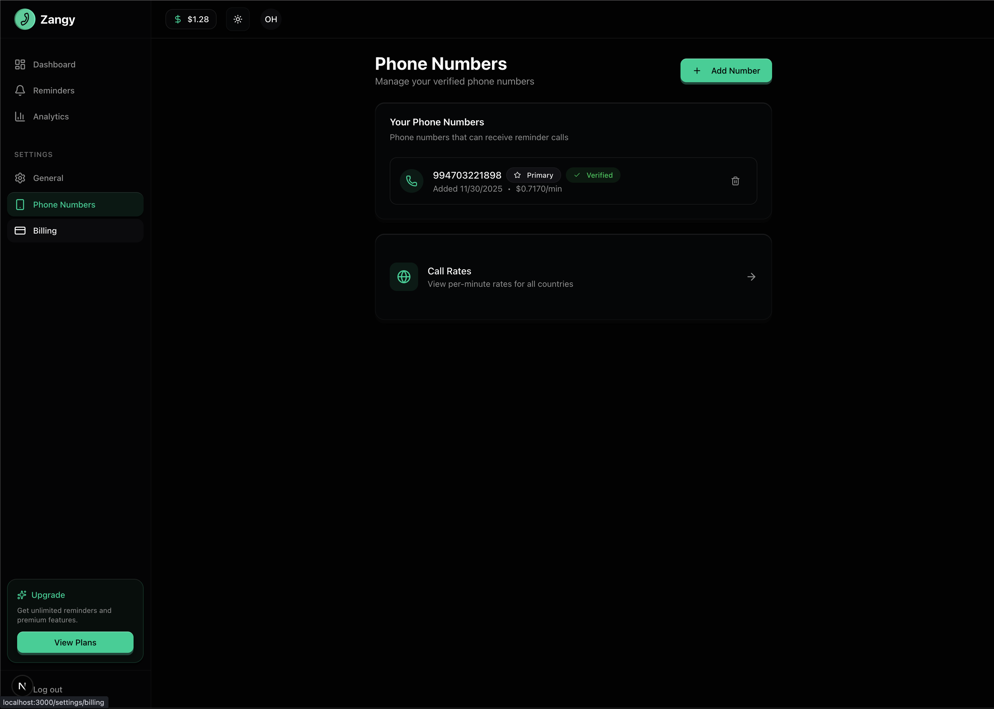 Zangy - AI Reminder Calls gallery image