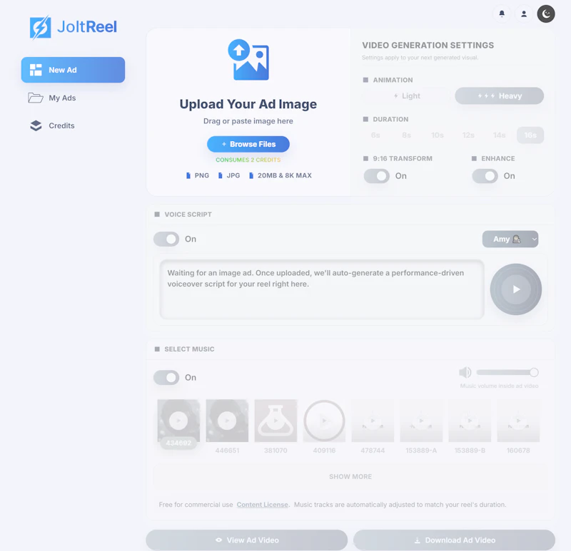 joltreel.com screenshot 3